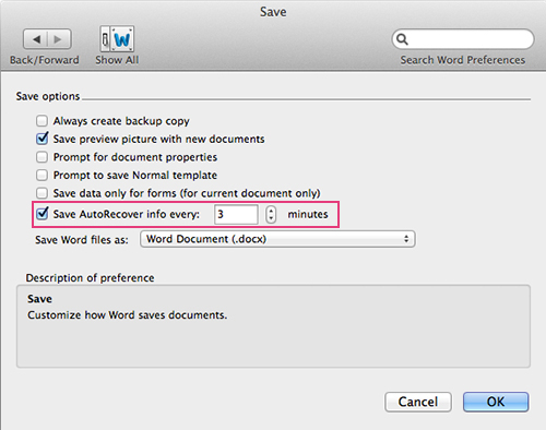 How to search a document for a word on a mac